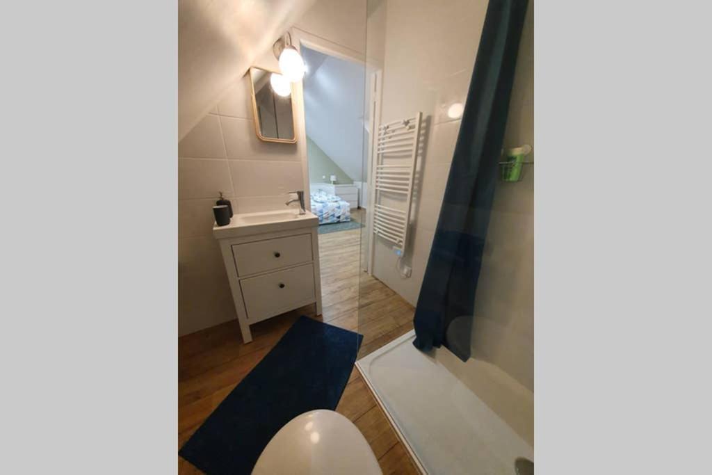 Studio Au Coeur Des Vignes Apartment Montlouis-sur-Loire Luaran gambar